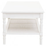 Heritage Pine Wood Ivory Coffee Table