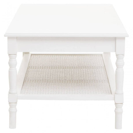 Heritage Pine Wood Ivory Coffee Table