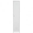 Academy One Door White Metal Locker