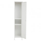 Academy One Door White Metal Locker