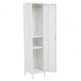 Academy One Door White Metal Locker