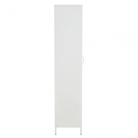 Academy One Door White Metal Locker