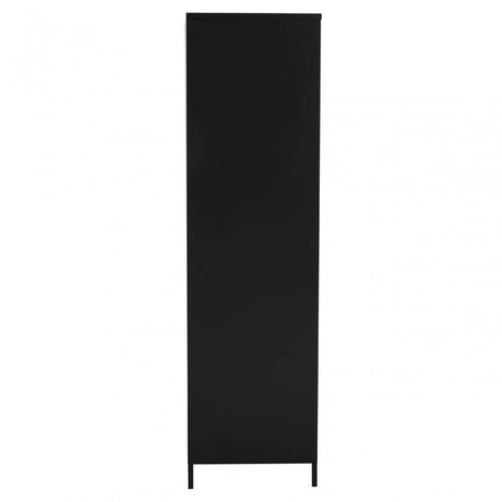 Academy Two Door Black Wardrobe