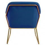 Xander Midnight Velvet Armchair