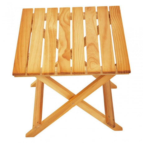 Beauport Natural Finish Folding Table