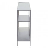 Acero Grey Console Table