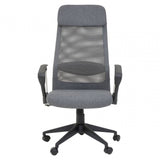 Brent Grey Mesh And Fabric Home Office Chair