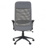 Brent Grey Mesh And Fabric Home Office Chair