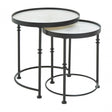 Arcana Set Of 2 Round Side Tables