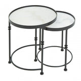Arcana Set Of 2 Round Side Tables
