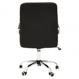 Brent Black Tufted Home Office Chair