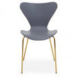 Laila Dining Chair With Grey Seat