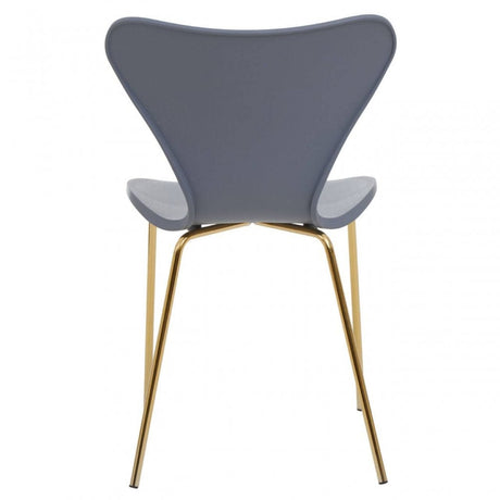 Laila Dining Chair With Grey Seat