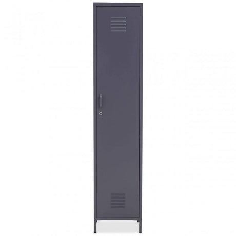 Academy One Door Grey Metal Locker