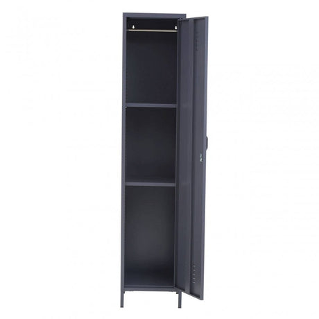 Academy One Door Grey Metal Locker