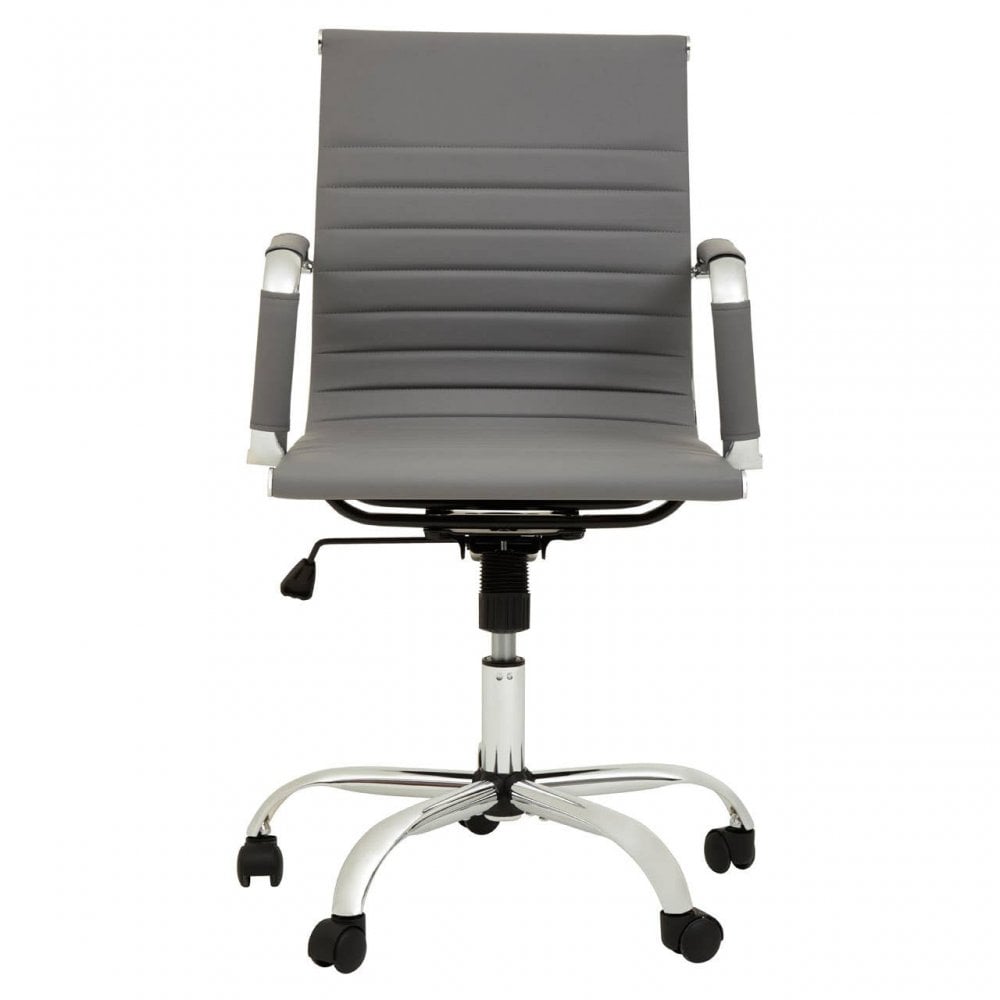 Brent Grey Low Back Home Office Chair