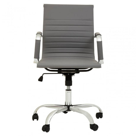 Brent Grey Low Back Home Office Chair