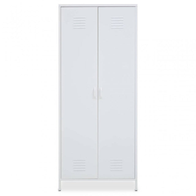 Academy Two Door White Wardrobe