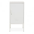 Academy One Door White Cabinet