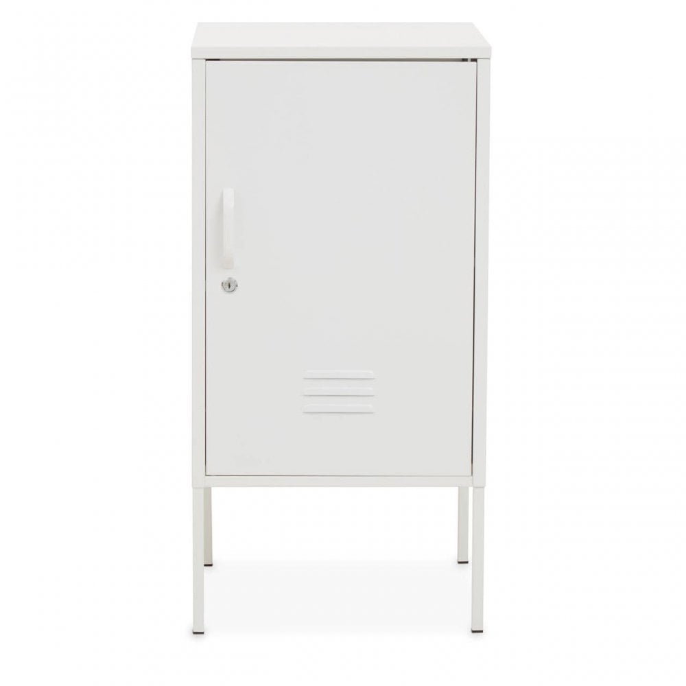 Academy One Door White Cabinet