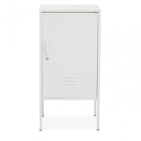 Academy One Door White Cabinet