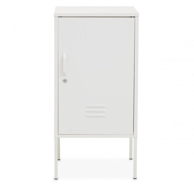 Academy One Door White Cabinet