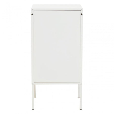 Academy One Door White Cabinet