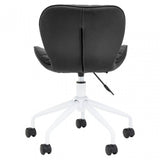 Brent Black  And White Home Office Chair