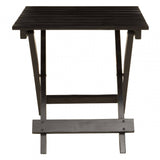 Beauport Black Folding Table