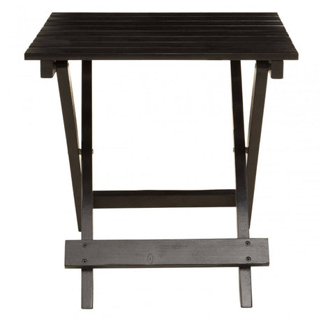 Beauport Black Folding Table