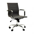 Brent Black Low Back Home Office Chair