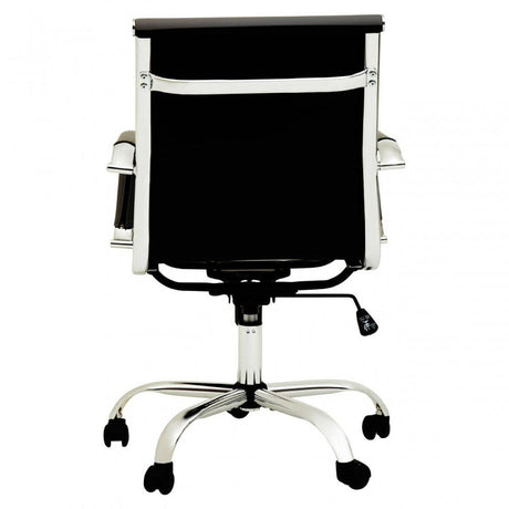 Brent Black Low Back Home Office Chair