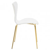 Laila Dining Chair With White Seat