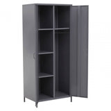 Academy Two Door Grey Wardrobe