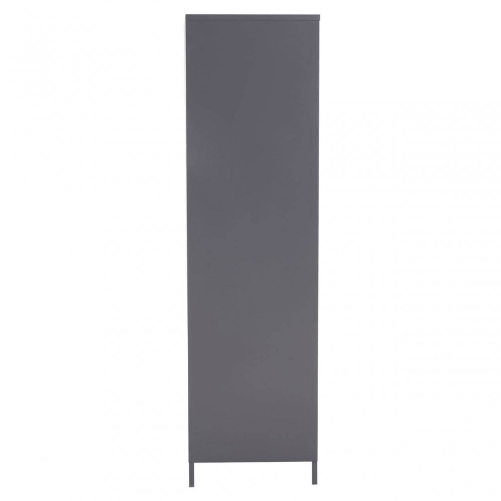 Academy Two Door Grey Wardrobe