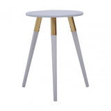 Nostra Light Grey Side Table
