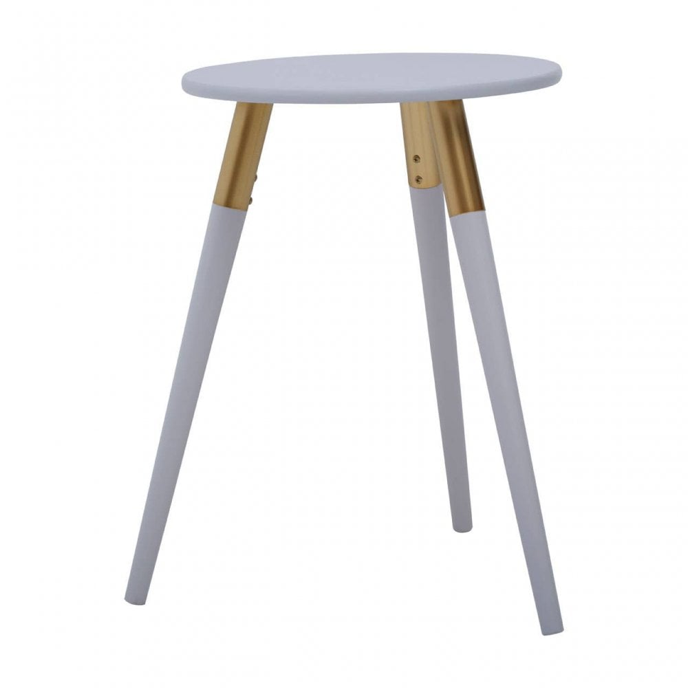 Nostra Light Grey Side Table