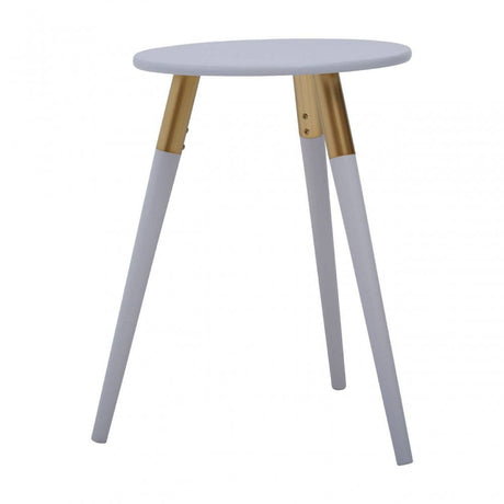 Nostra Light Grey Side Table