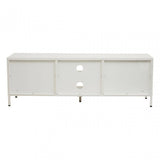 Acier Two Door White Media Unit