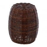 Maka Natural Croco Rattan Stool