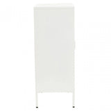 Acier Two Door White  Cabinet