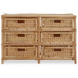 Mataram Six Drawer Chest