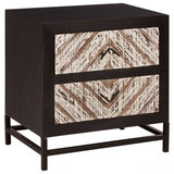 Lombok Two Drawers Cabinet
