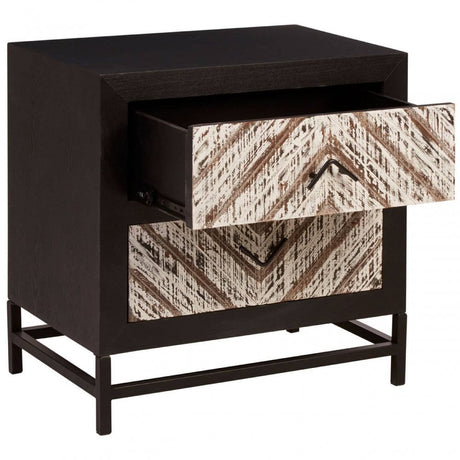 Lombok Two Drawers Cabinet