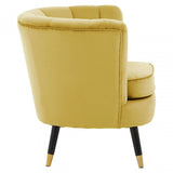 Loretta Pistachio Velvet Accent Chair