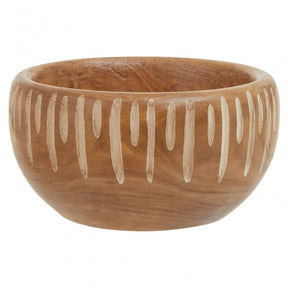 Arlo Small Brown And Natural Round Planter