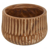 Arlo Large Brown And Natural Planter