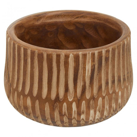 Arlo Large Brown And Natural Planter