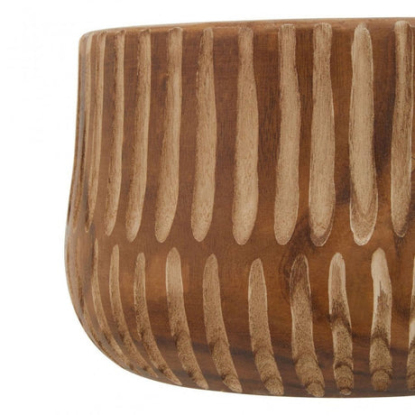 Arlo Large Brown And Natural Planter
