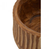 Arlo Large Brown And Natural Planter